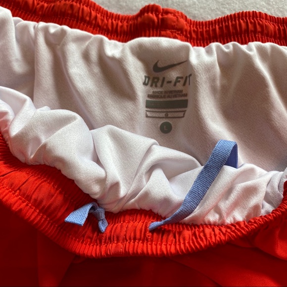 Red Nike Tempo Shorts - Picture 7 of 7